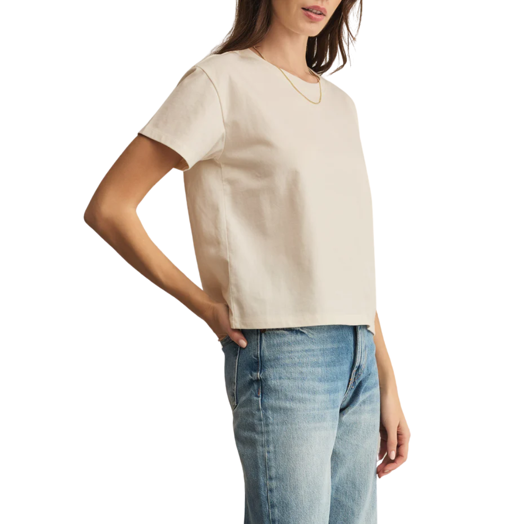 Go To Washed Tee in Sea Salt