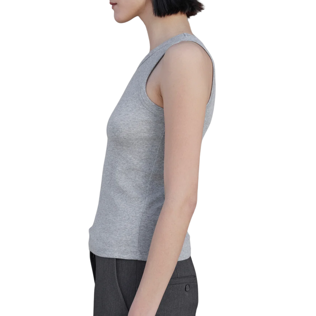 Cruz Tank Top in Heather Grey