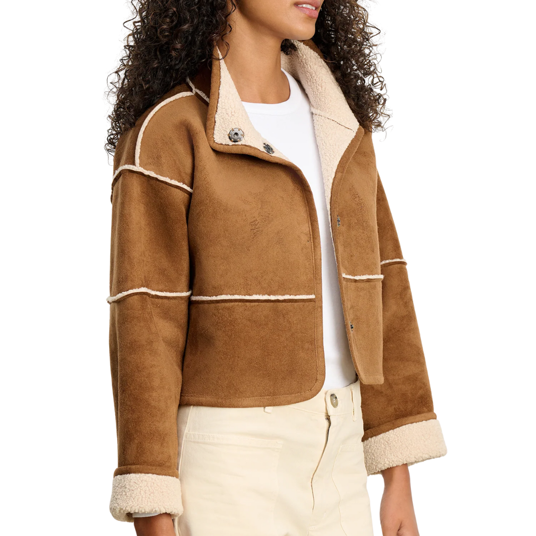 Kelly Reversible Jacket in Tobacco