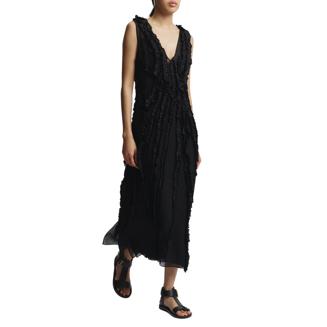 Renata Shift Dress in Black