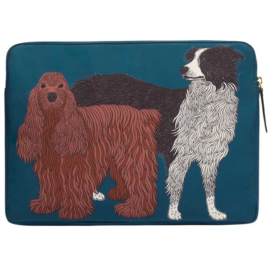 Toutou Laptop Sleeve 14" in Duck Blue