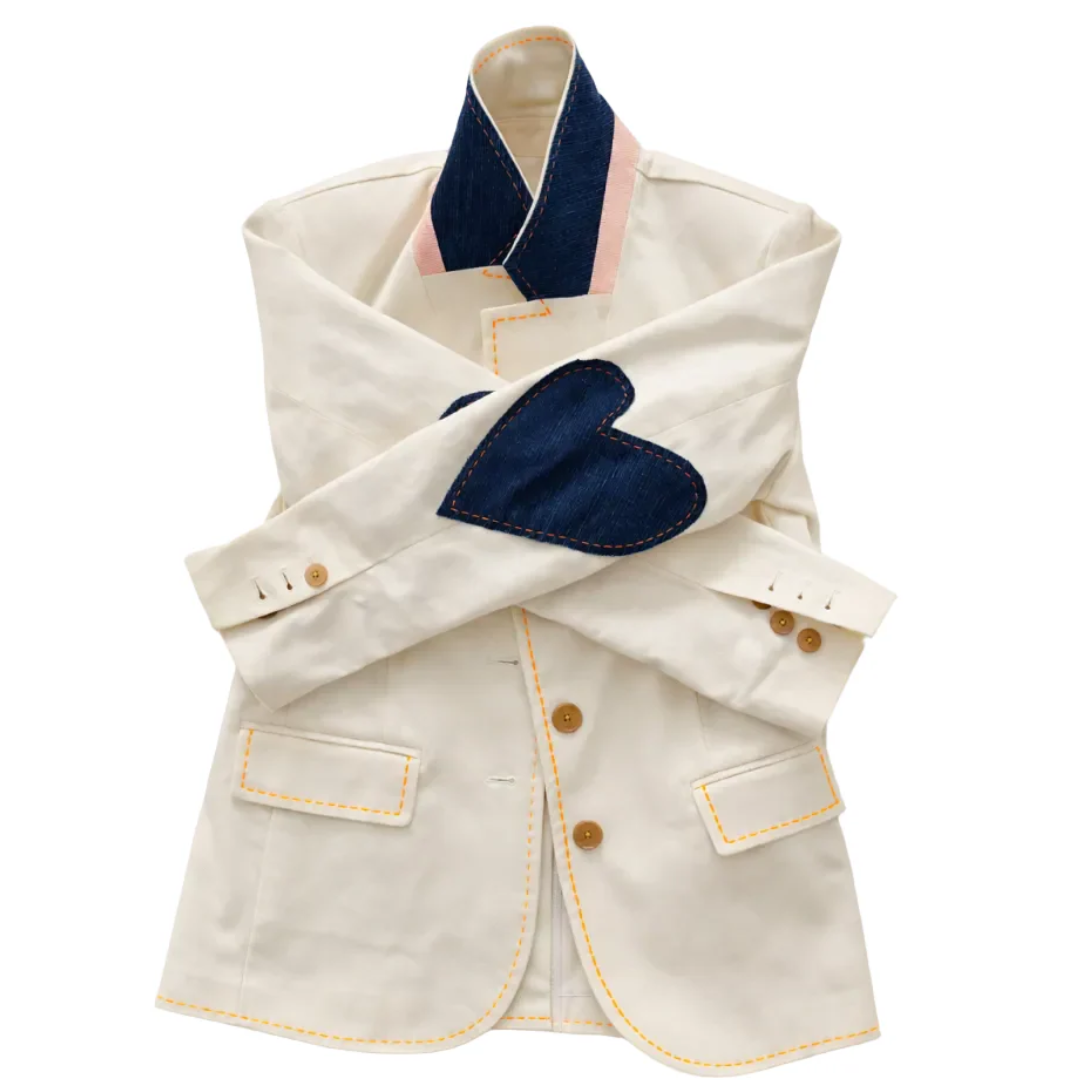 Summer Blazer in Cream