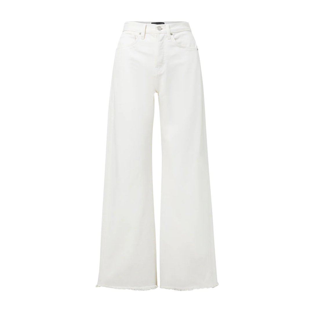 Taylor Wide-Leg Jean in Ecru