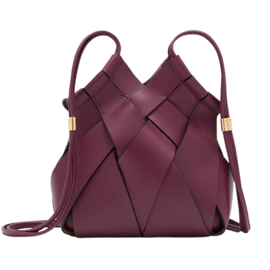 Charlotte Crossbody in Bordeaux