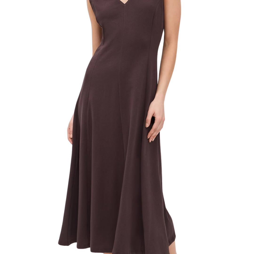 The Studio Dress in Mocha