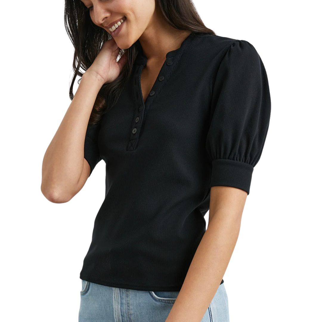 Jewel Top in Black
