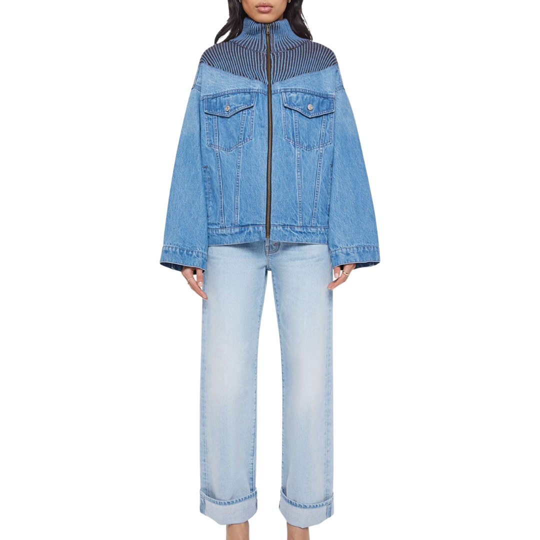 Mixtape Jacket in Coldslaw