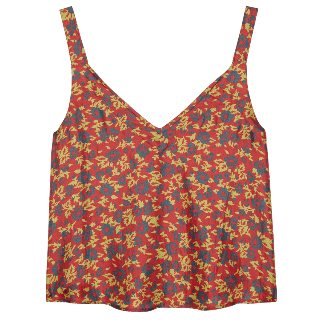 The Port Cami in Gilded Poppy