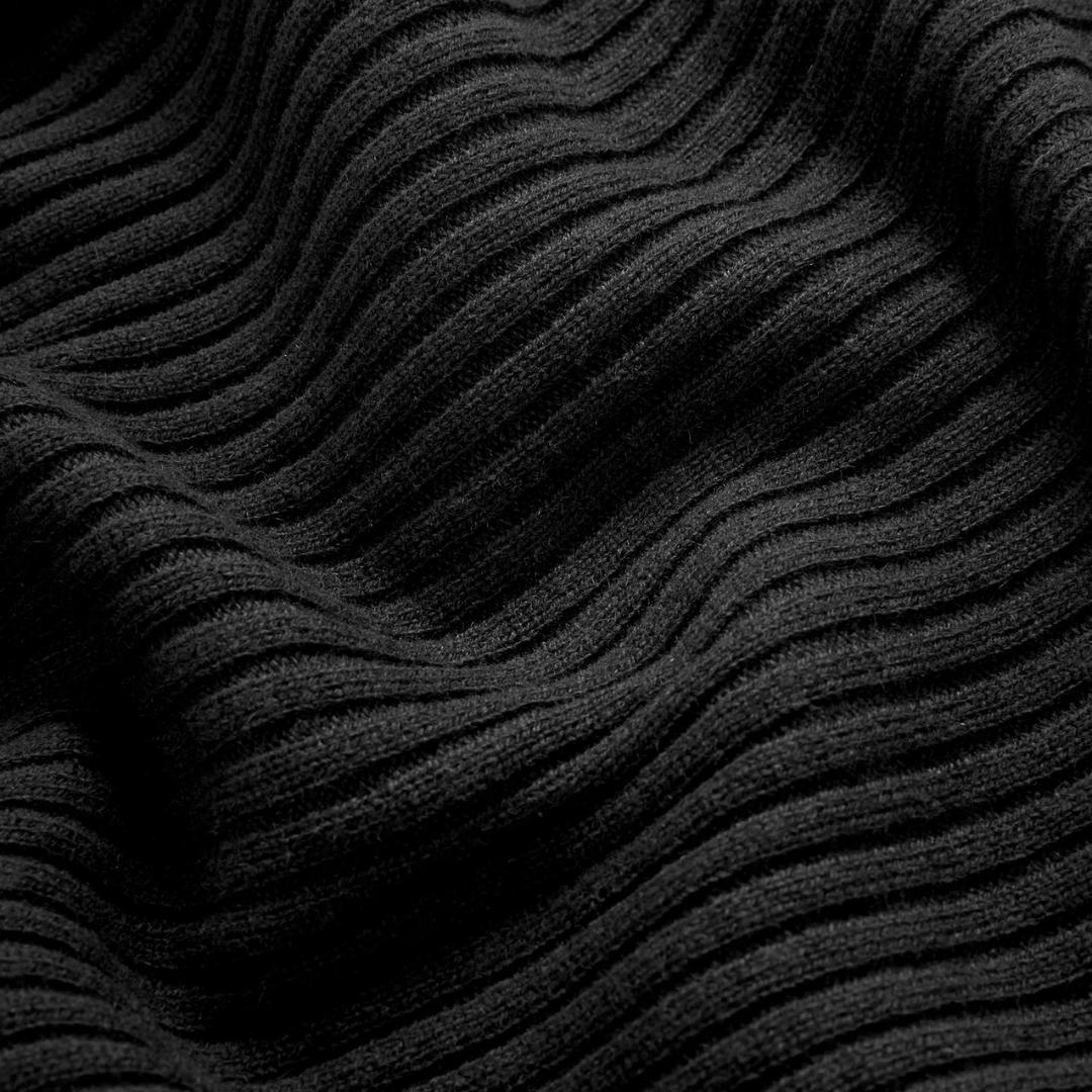 Emil Cashmere Pullover in Black