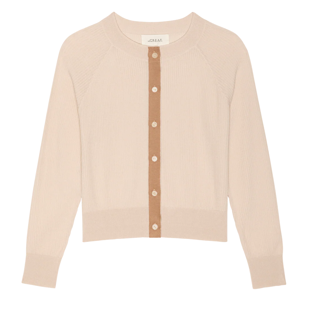 The Dainty Cardigan in Soft Petal