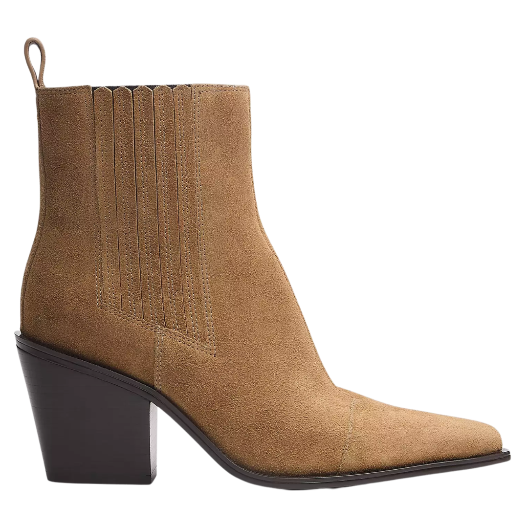 Newbury Suede Chelsea Boot in Dijon Suede