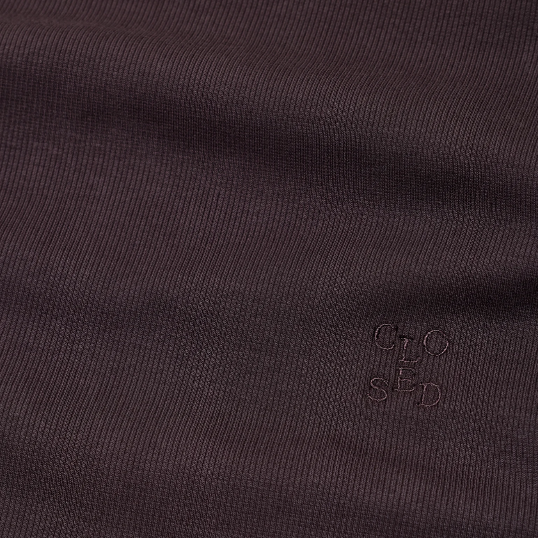 Cotton Tank Top in Mahogany Brown