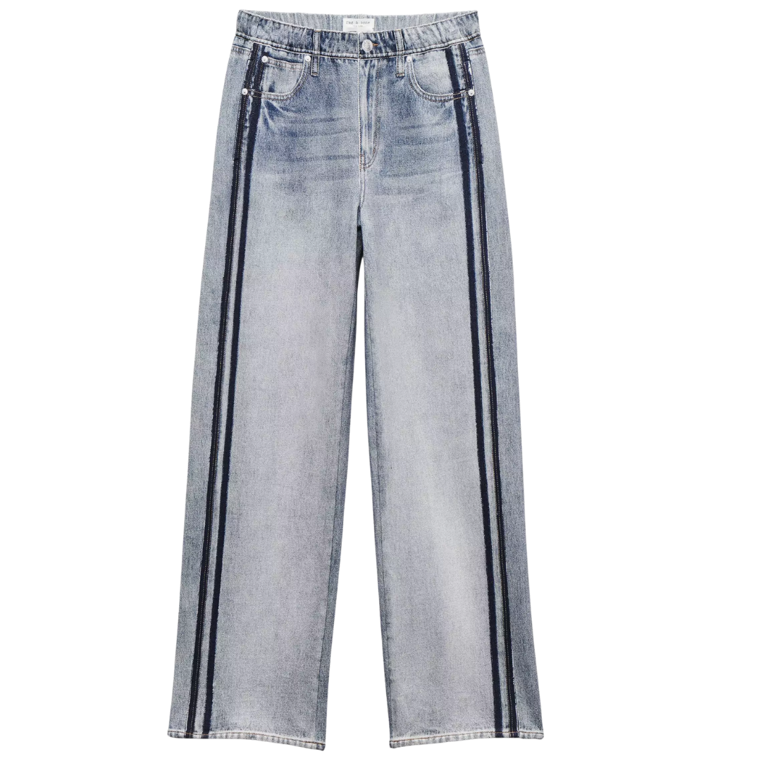 Miramar Wide-Leg Track Pants in Coney