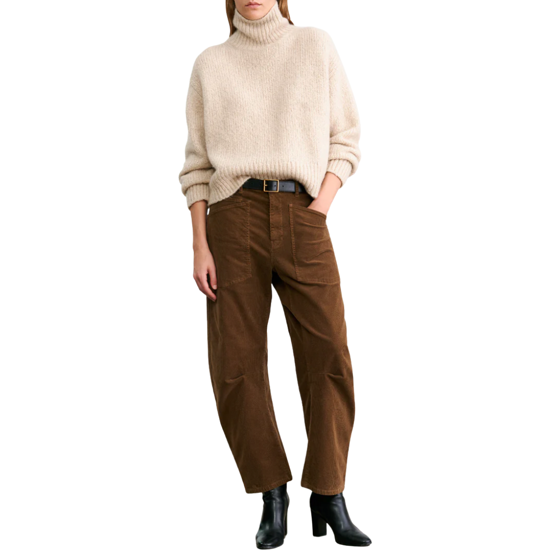 Shon Corduroy Pant in Caffe