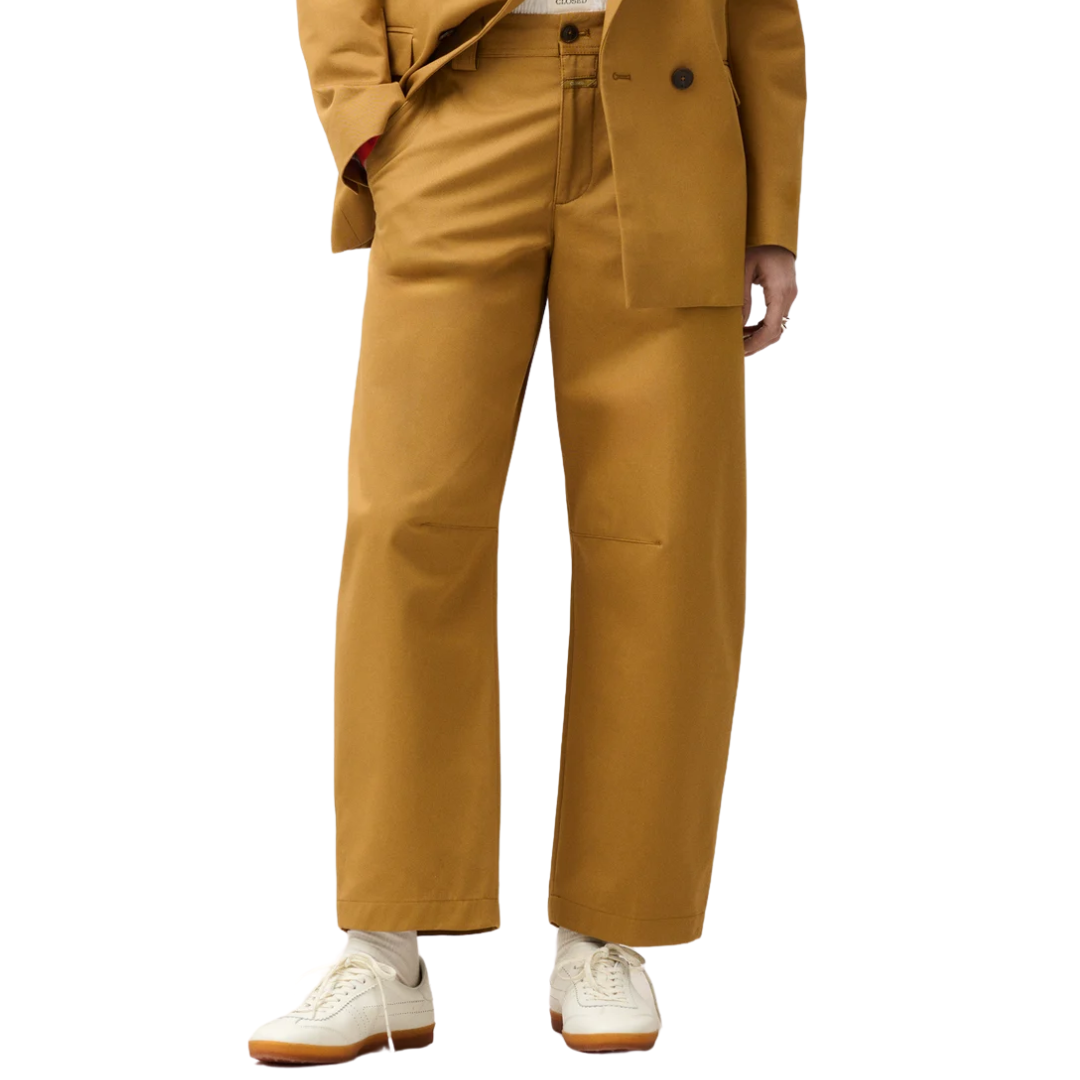 Romi Barrel Pants in Light Chestnut