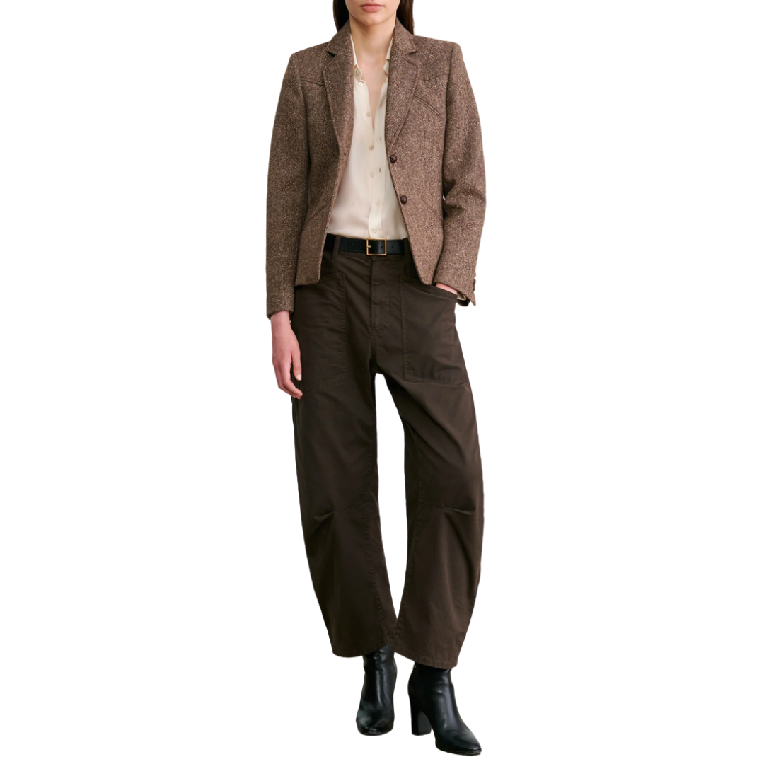 Shon Pant in Chocolate Brown