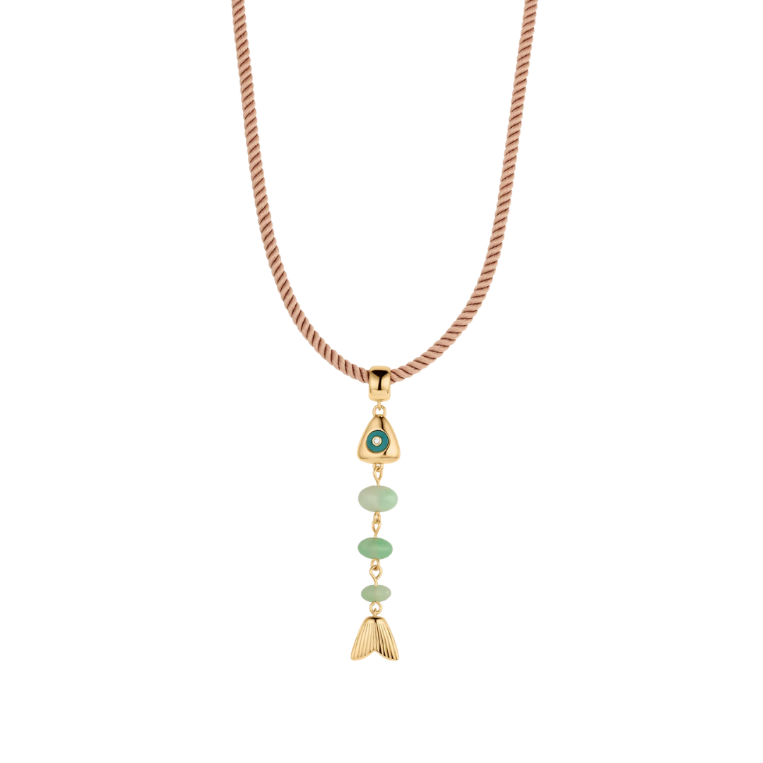 La Pez Fish Bail in Chrysoprase