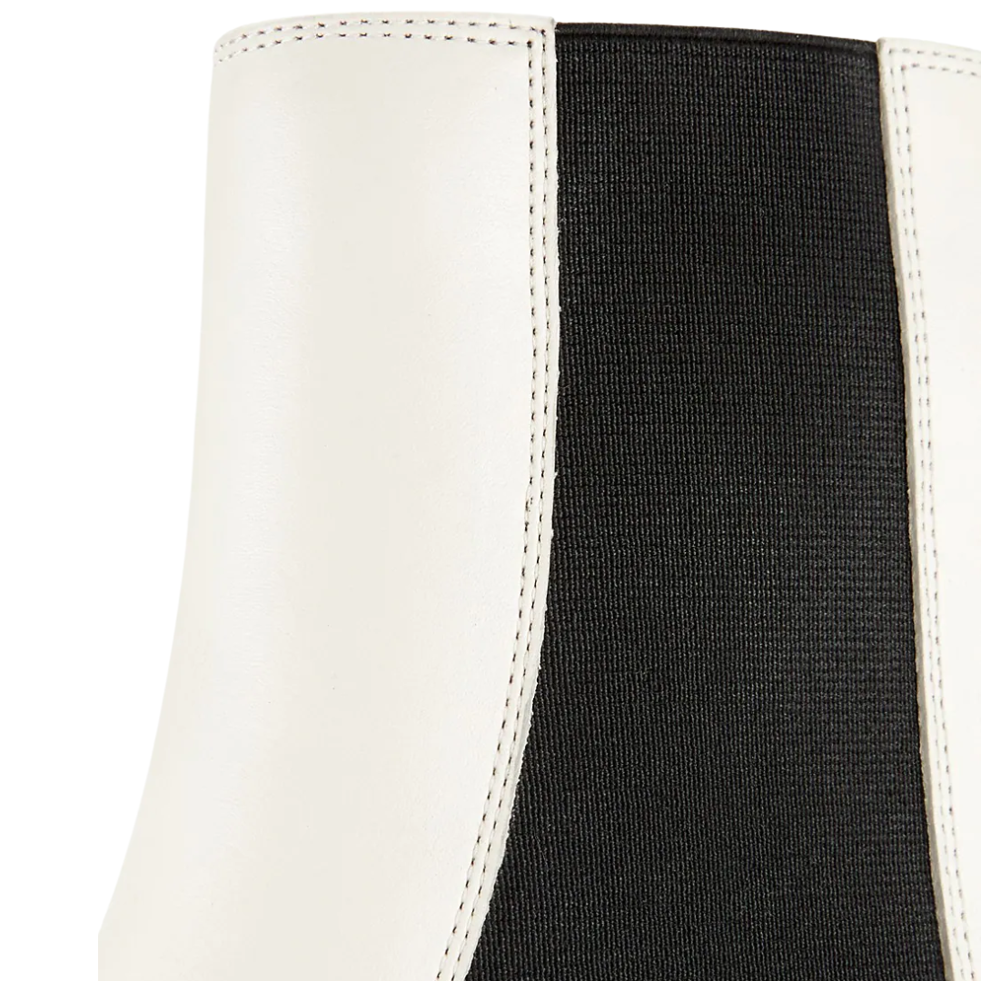 Shiloh Mid Boot in Antique White