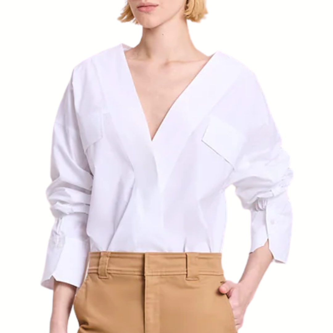 Colette Cotton Top in White