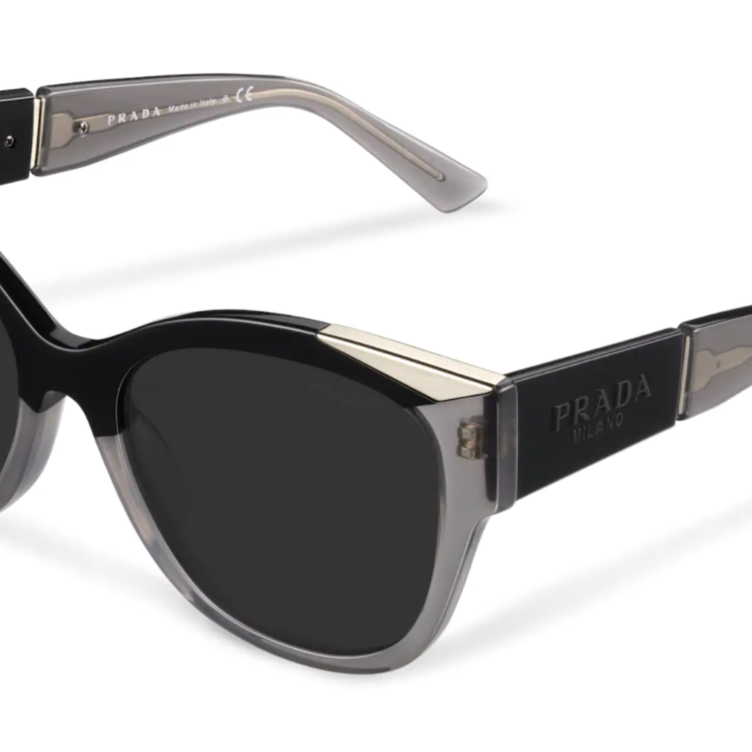 Monochrome Sunglasses in Black and Opal Grey