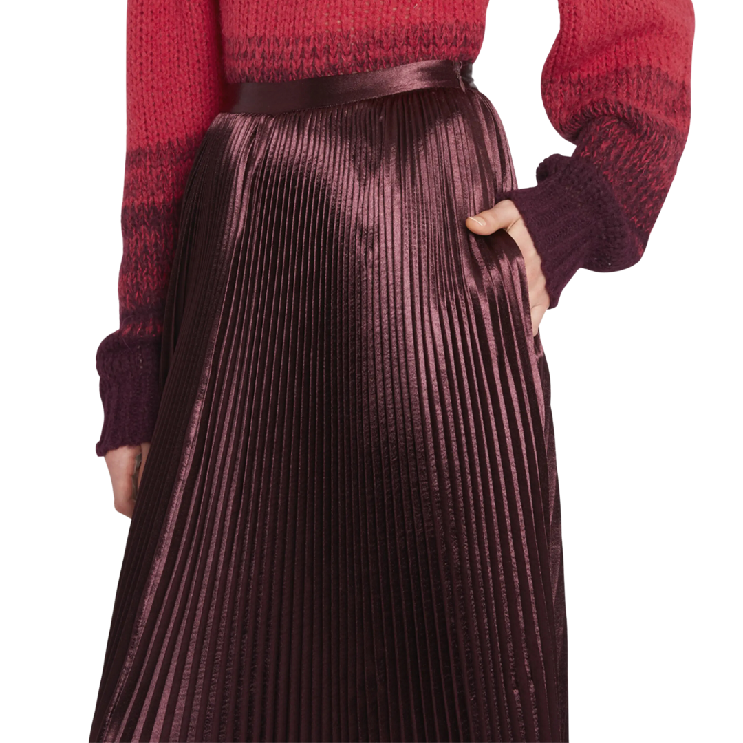 Rami Skirt in Mahogany