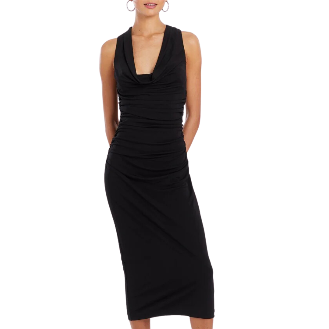 Kahlo Dress in Black