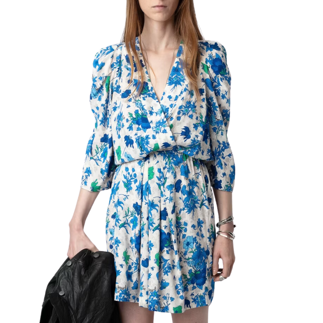 Ruz Dress in Ecru
