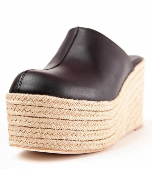 Sacha Platform Clog in Black