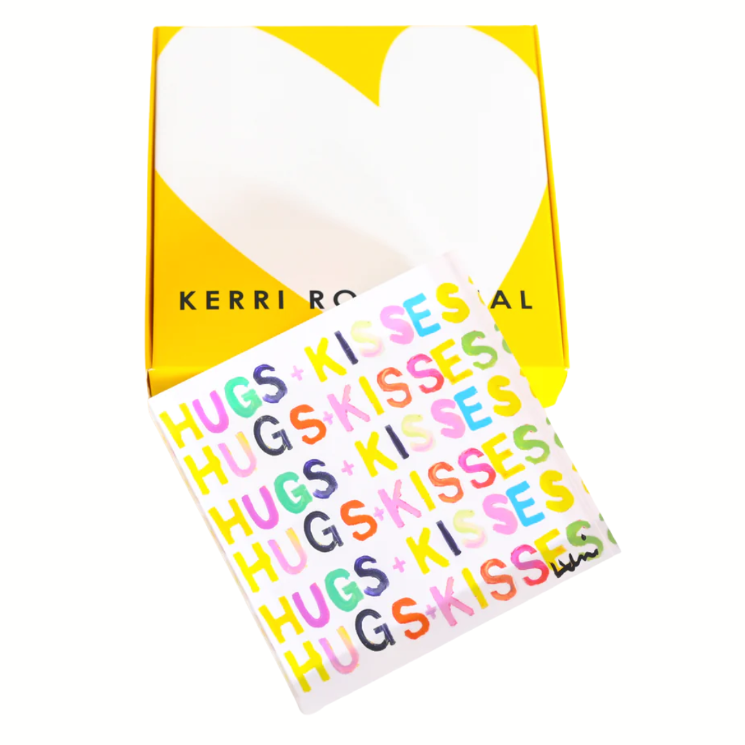 Hugs + Kisses Block of Love - Large