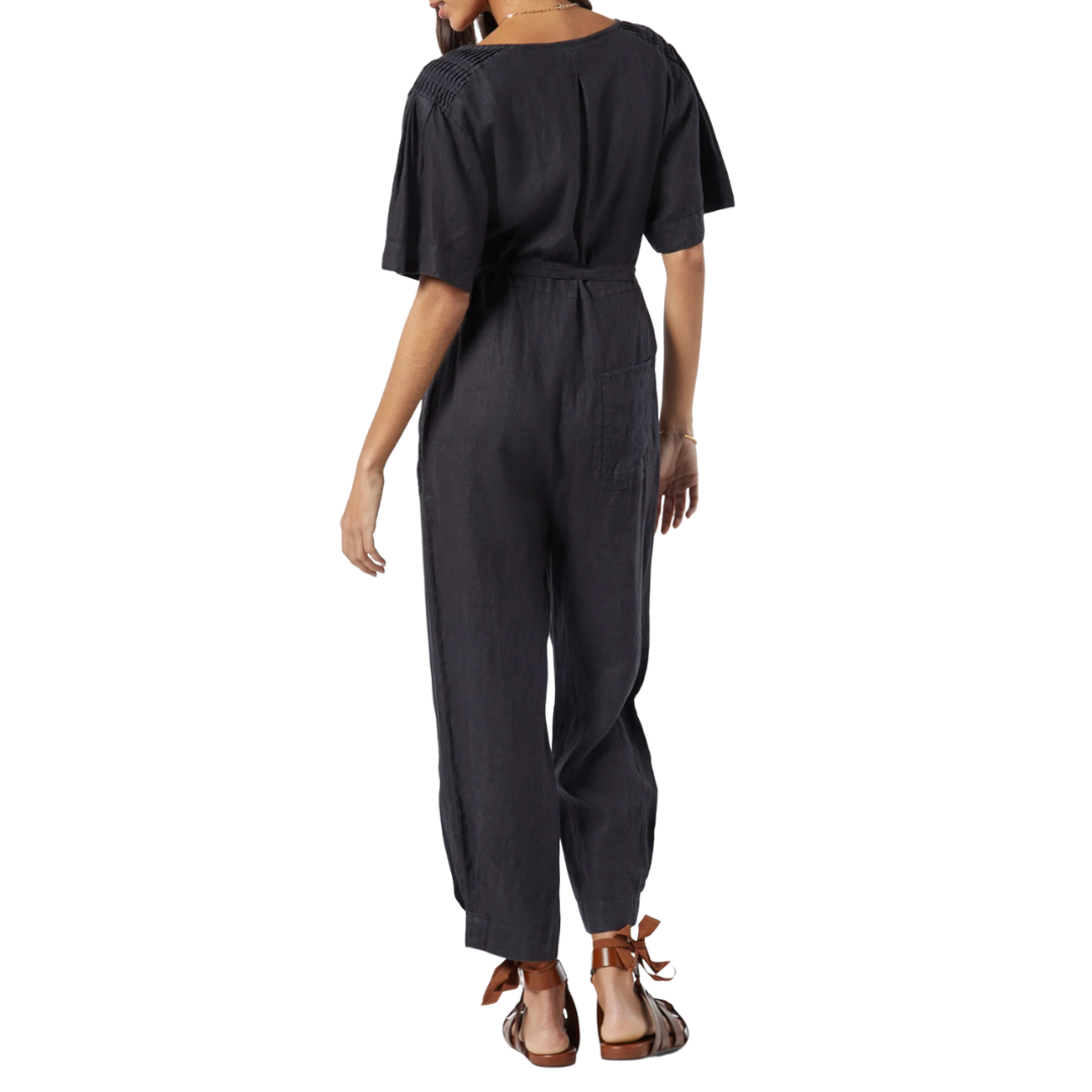 Viney Linen Jumpsuit