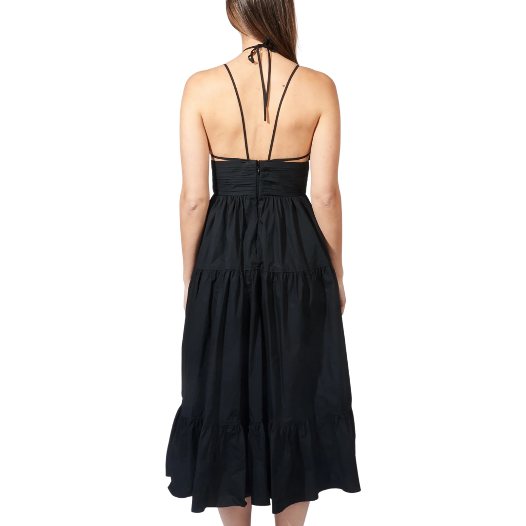 Phoebe Dress in Noir
