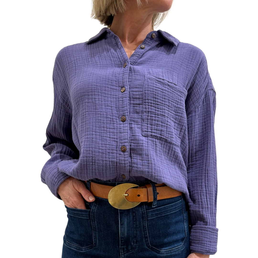 Tyler Shirt in Skipper Blue