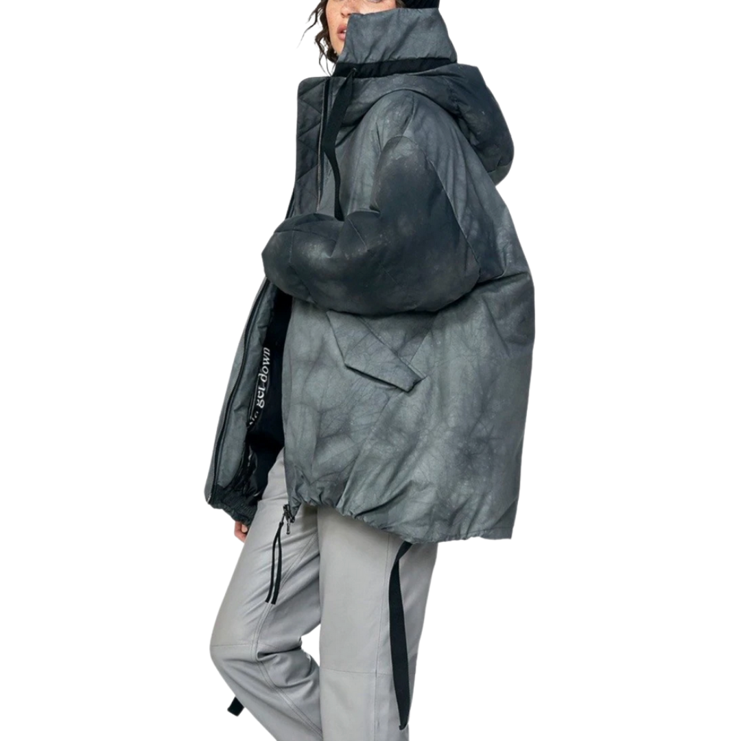Long Down Parka Jacket