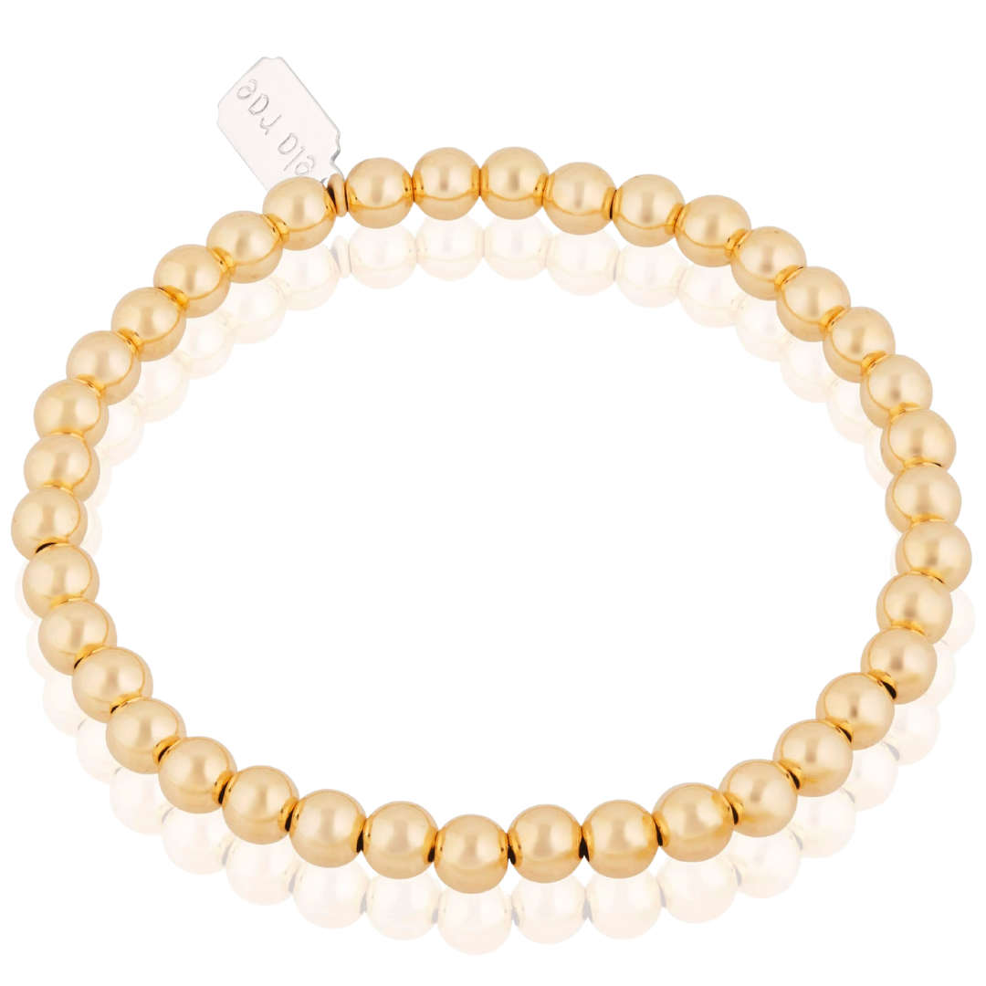 Stevie Stretch Bracelet in Gold
