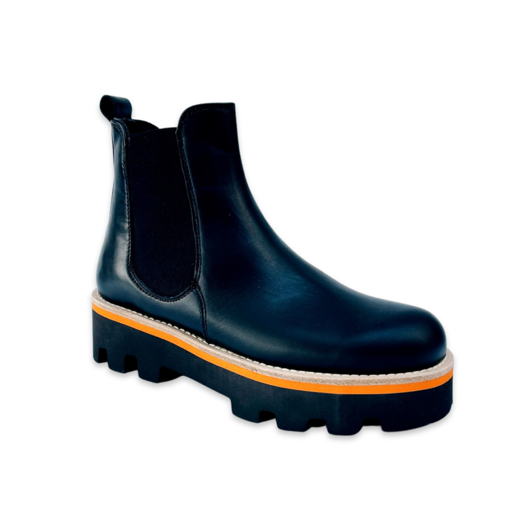 Nora Chelsea Boot in Black