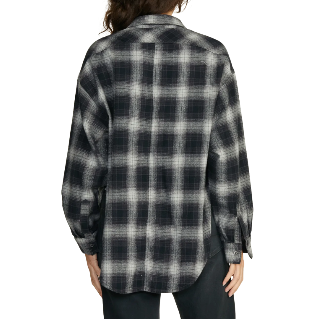 Linder Shirt in Grey Plaid