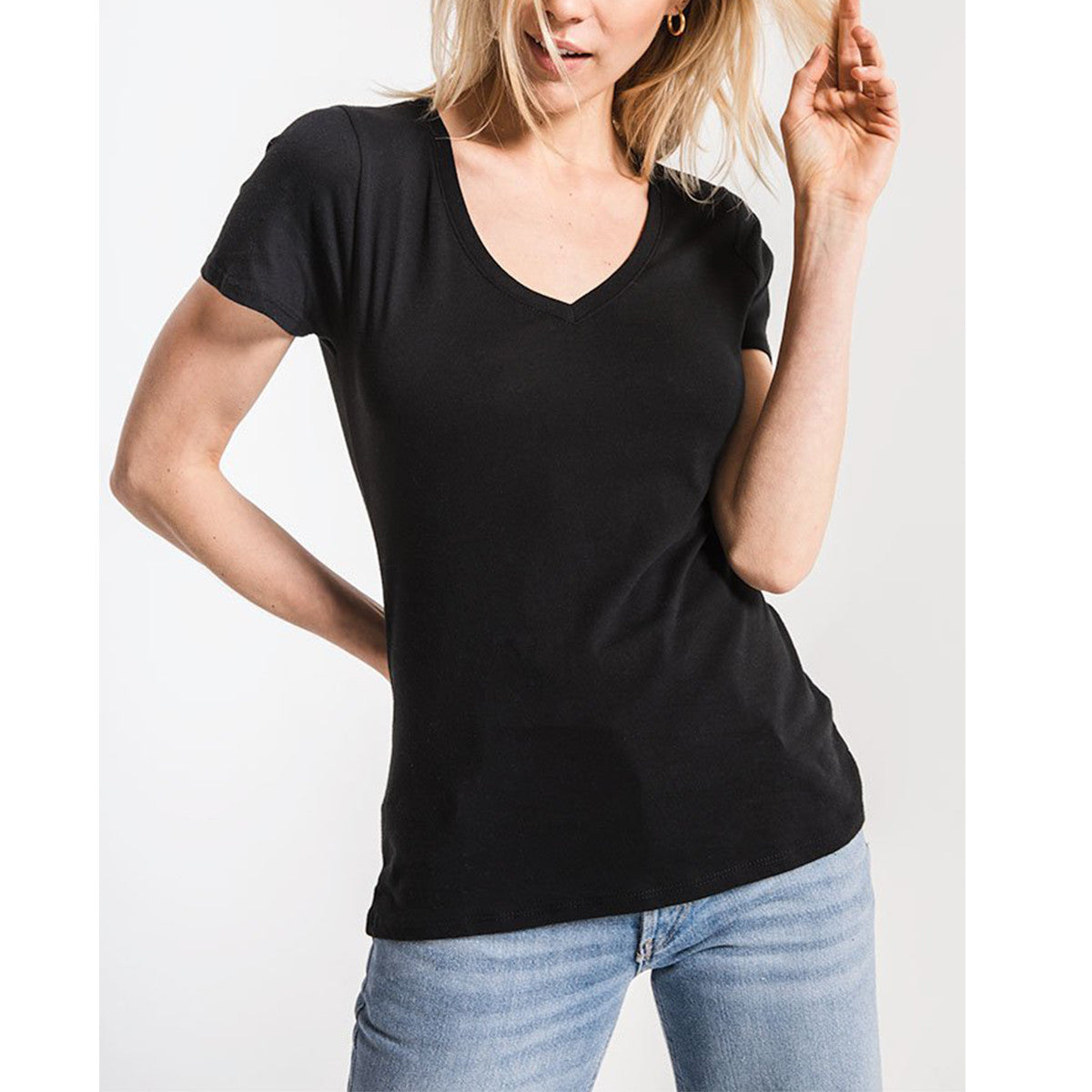 The Perfect V-Neck Tee