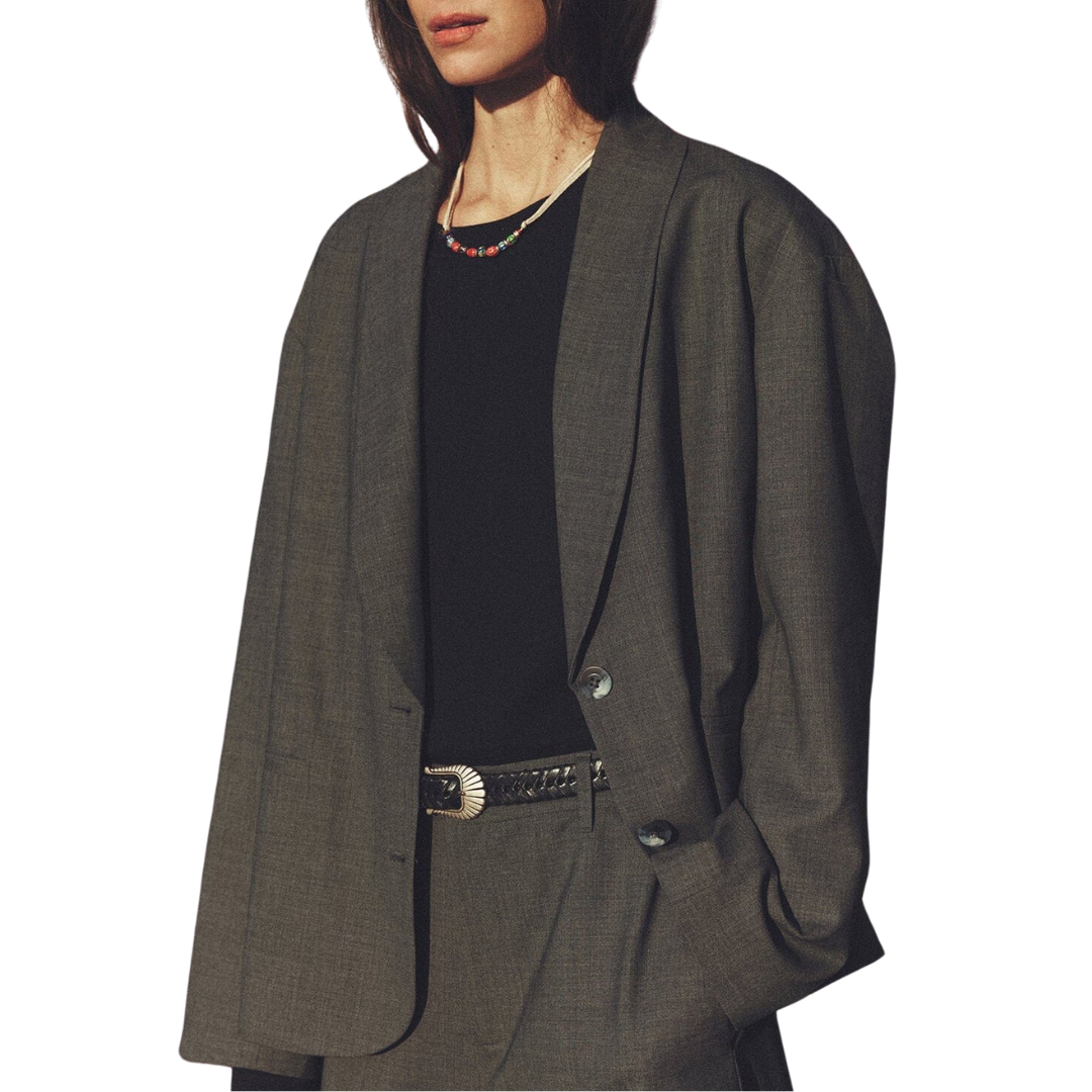 Jonah Jacket in Charcoal Melange