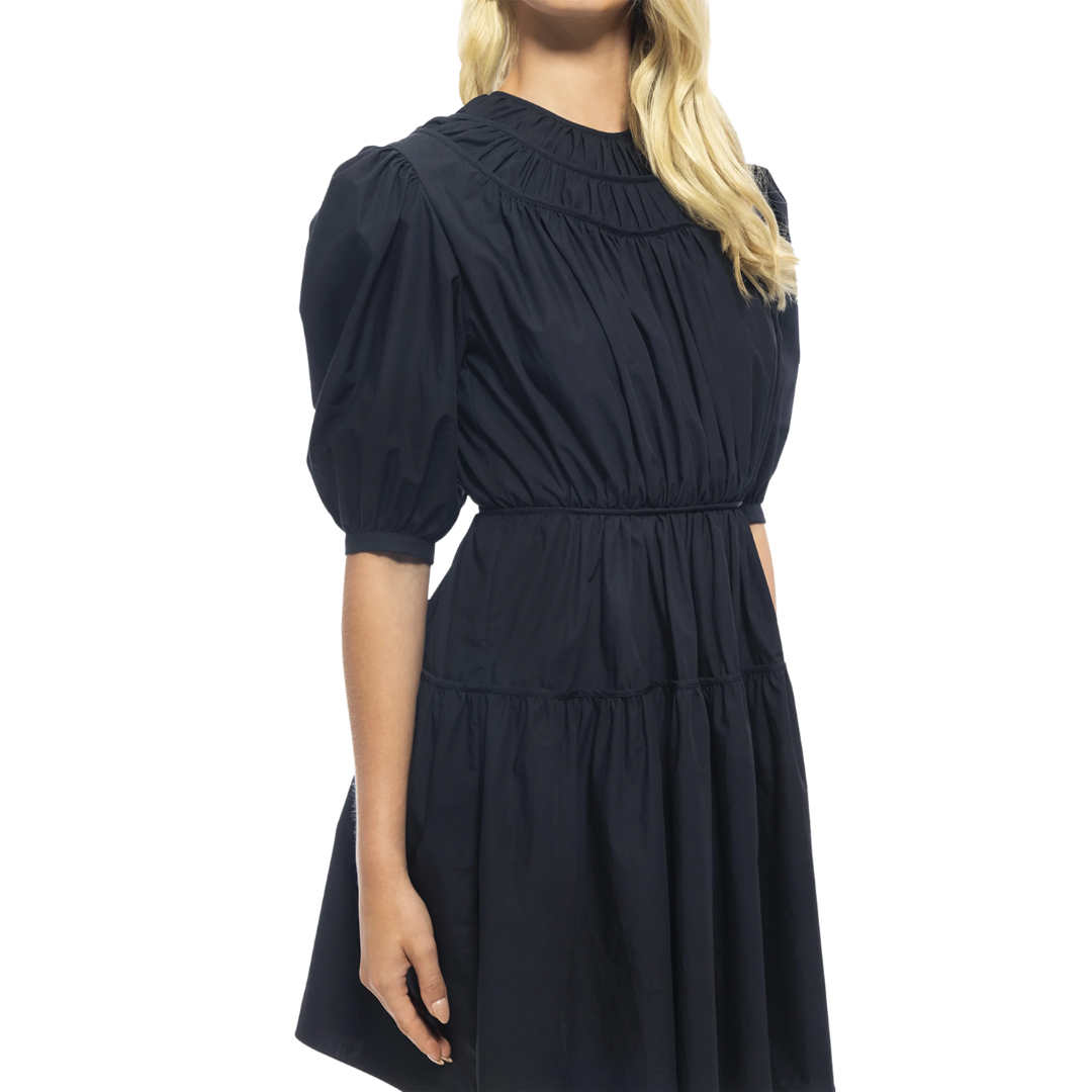 Drea Dress in Navy