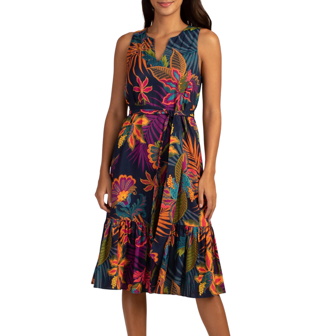 Underwater Dress in Multi