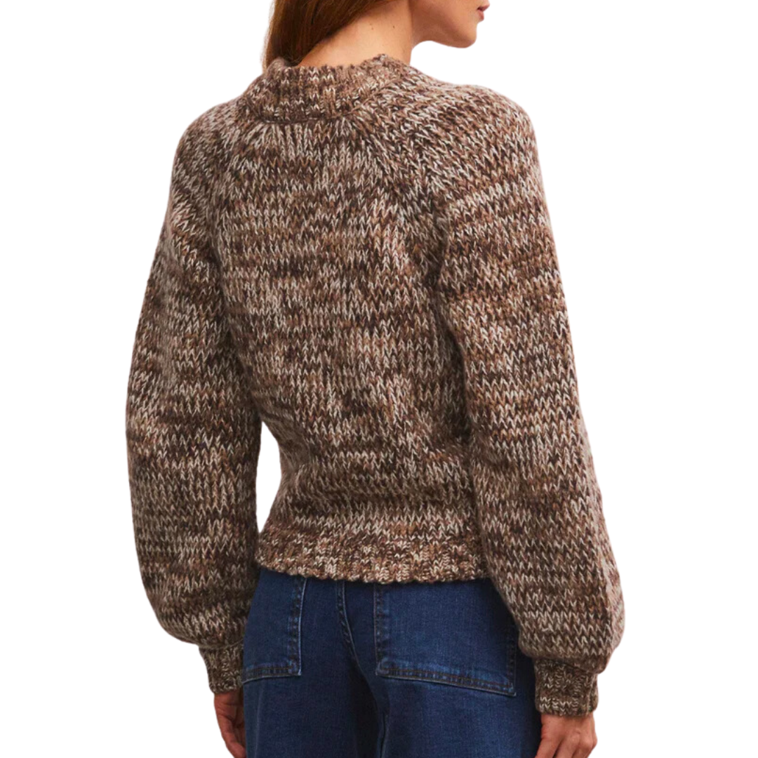 Este Cardigan in Hazel Nut