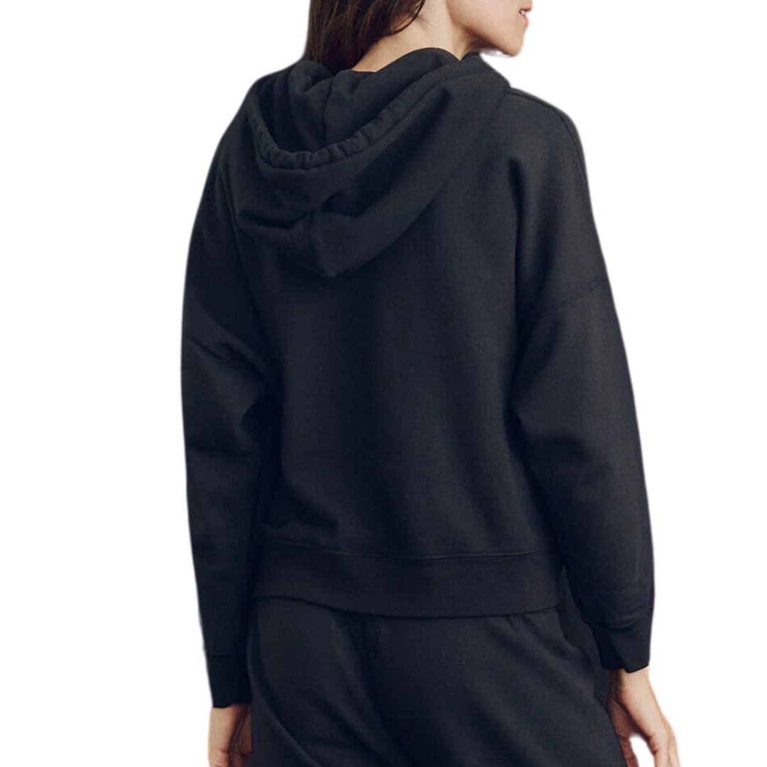 The Teammate Hoodie in Almost Black