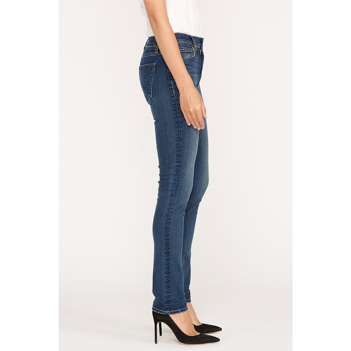 Nico Mid-Rise Straight Jeans in Prelude