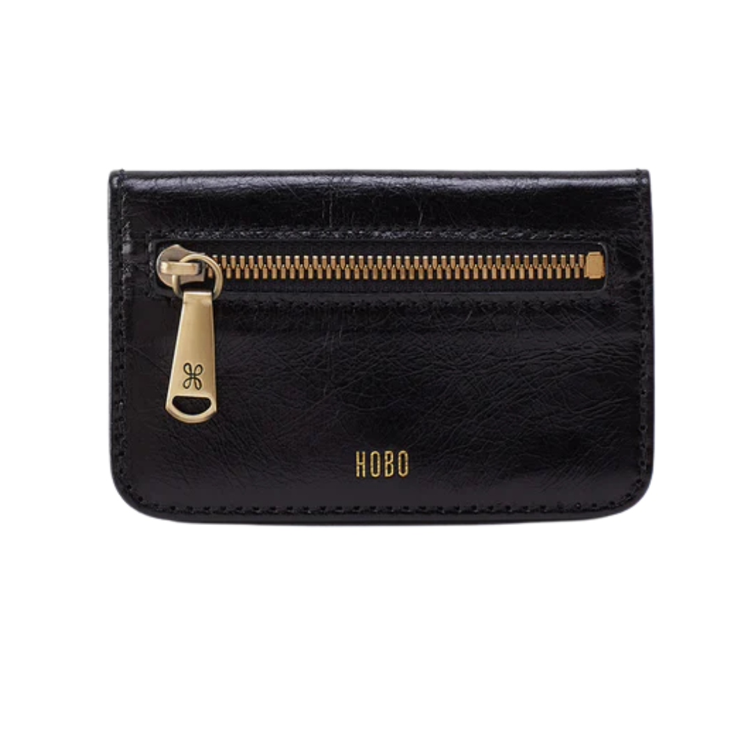 Jill Mini Card Case in Black
