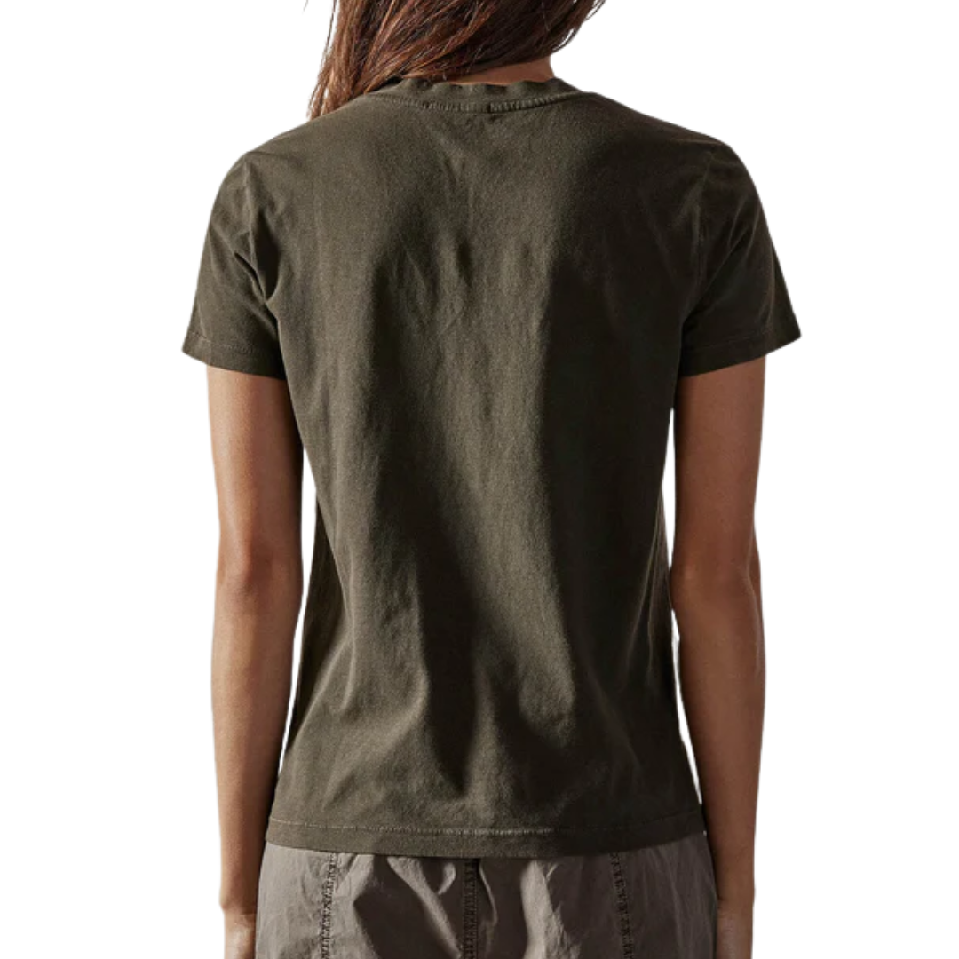 Vintage Little Boy Tee in Tent Pigment