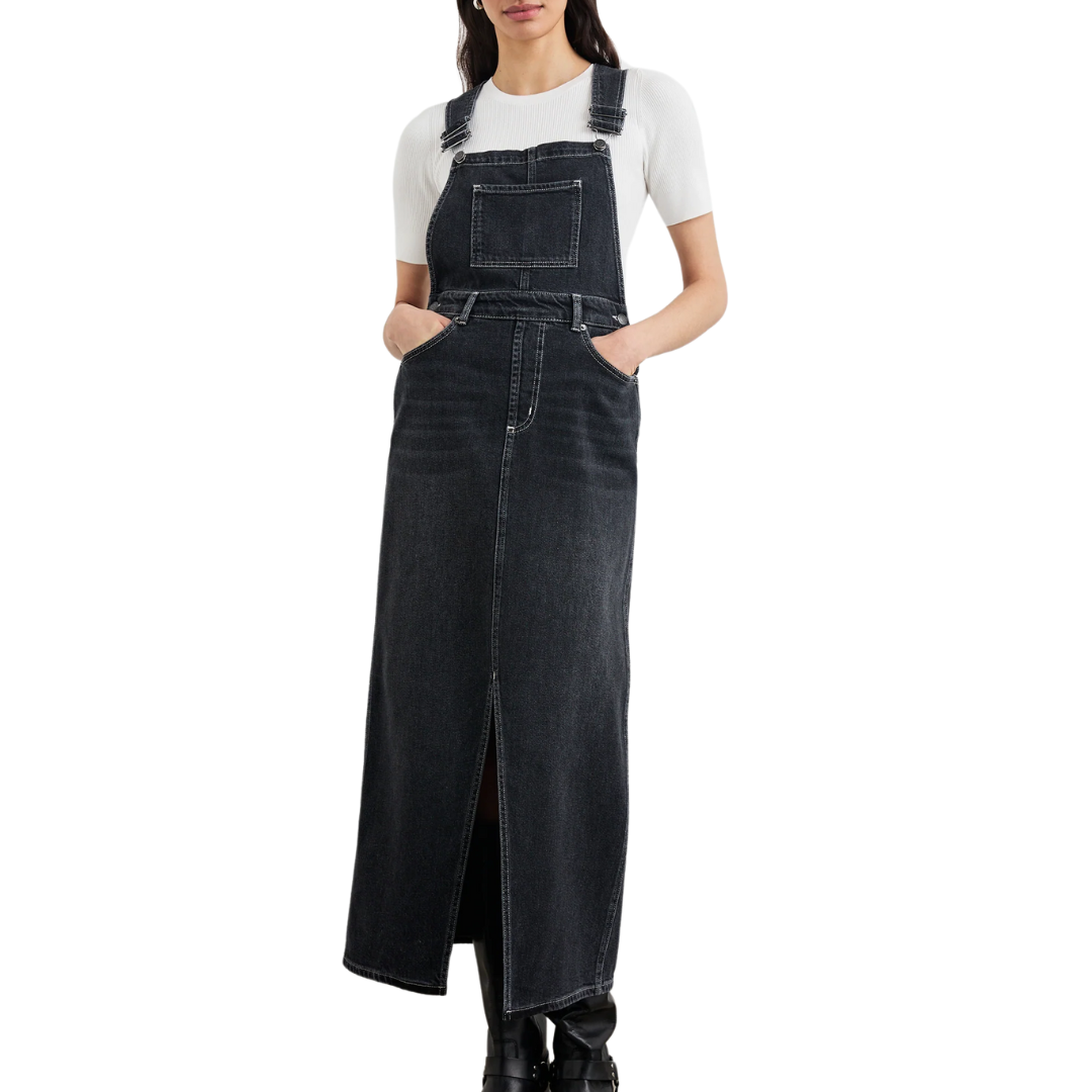 Westlake Dress in Black Sand