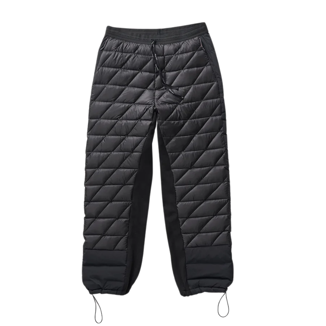 Hybrid Down Sweatpants in Black