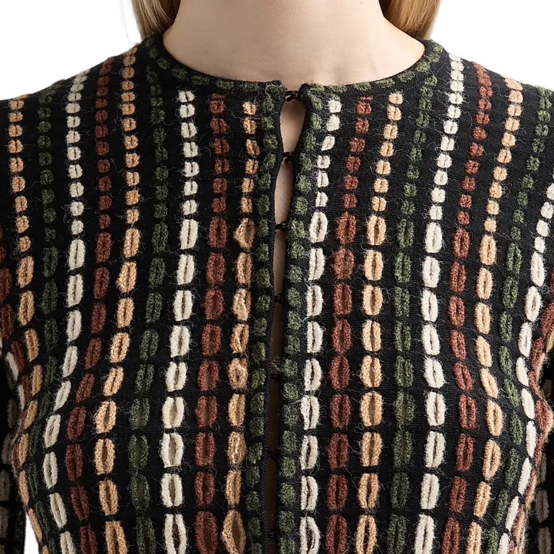 Zora Knit Cardigan in Noctis