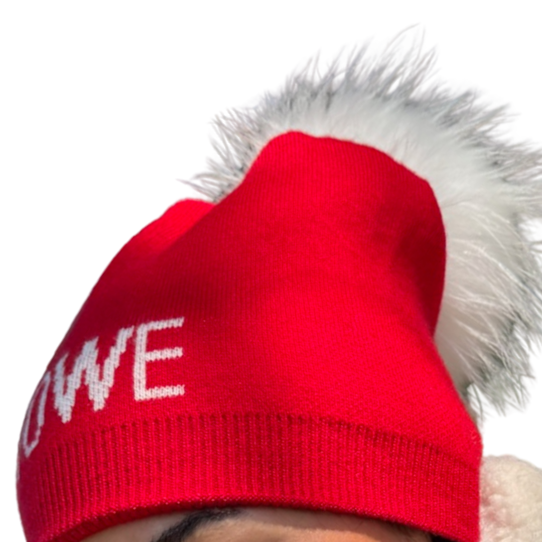 Stowe Pom Hat in Red