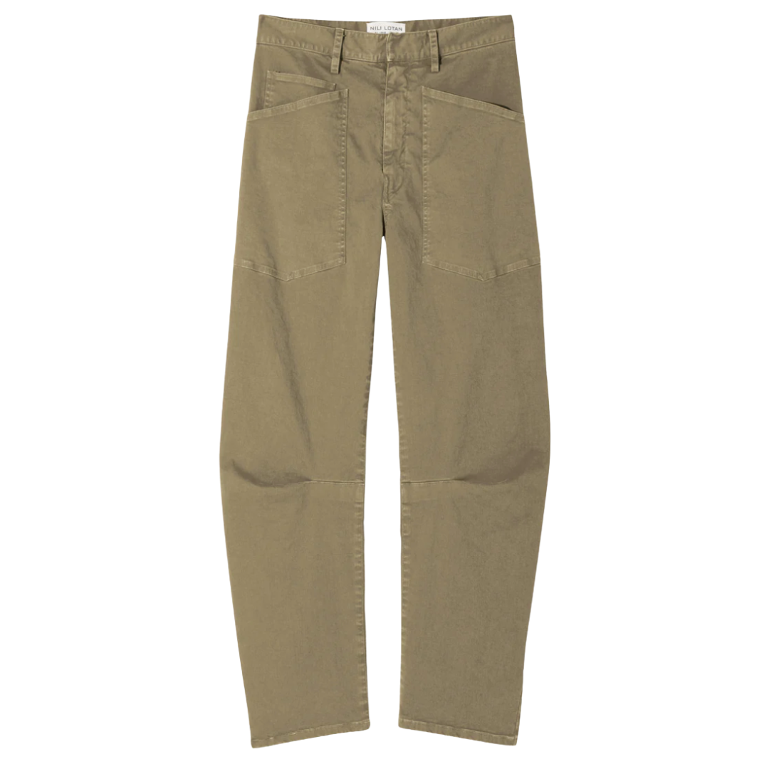 Shon Pant in Military Green